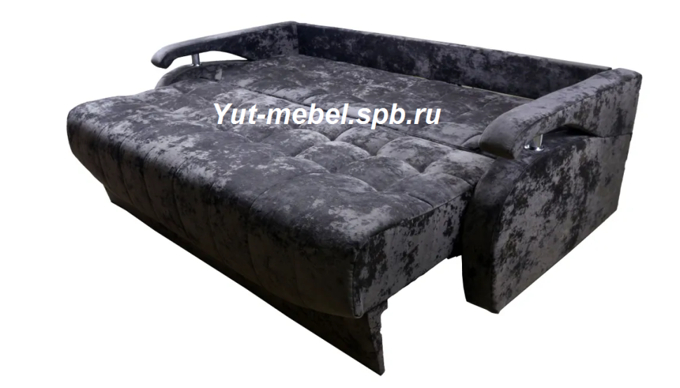 Евро-софа  " Мэнфис" темно серый блисс