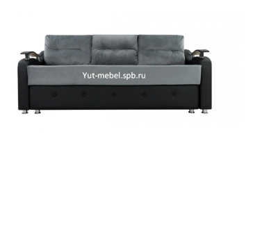 Еврософа  " Наполеон-4 " серый велюр