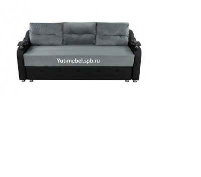 Еврософа  " Наполеон-4 " серый велюр