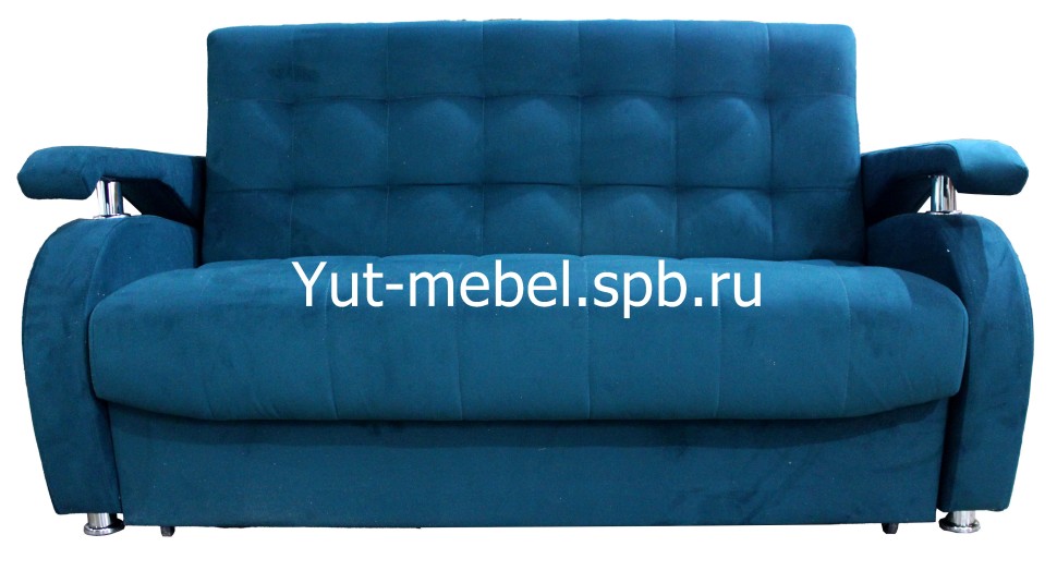 Диван " Аккордеон-1 " Морская волна 1400*1900