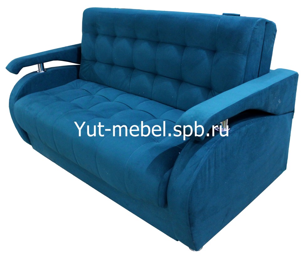 Диван " Аккордеон-1 " Морская волна 1400*1900