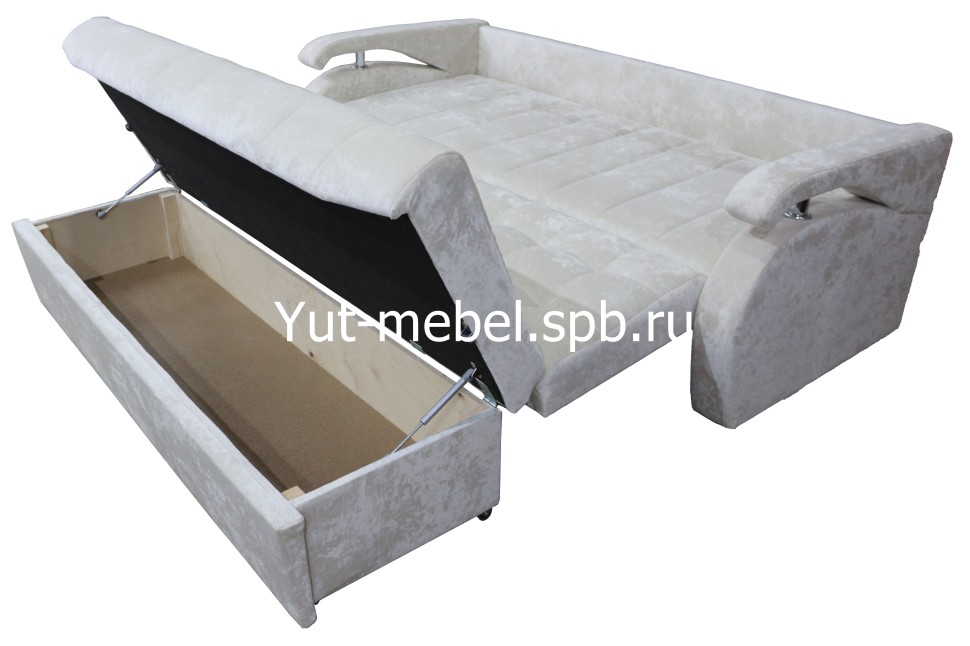 Диван-кровать " Аккордеон-1 " 1800*1900 молочный блисс