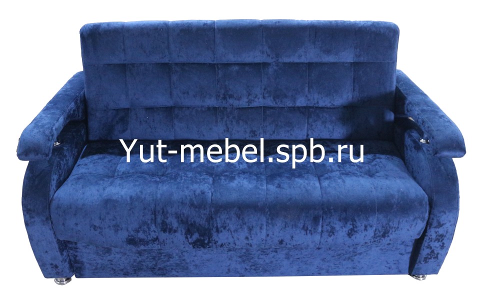 Диван-кровать  " Аккордеон-1 " 1600*1900  синий блисс