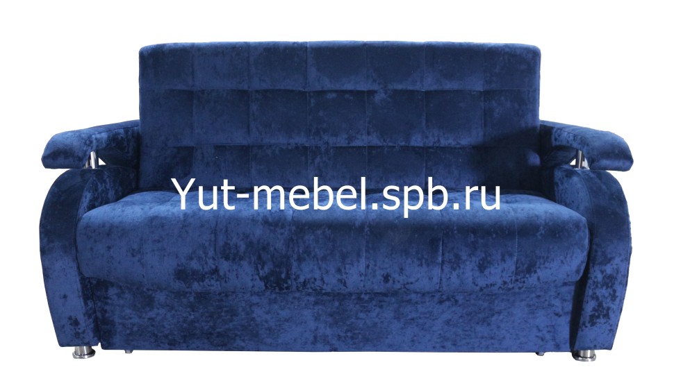 Диван-кровать  " Аккордеон-1 " 1600*1900  синий блисс