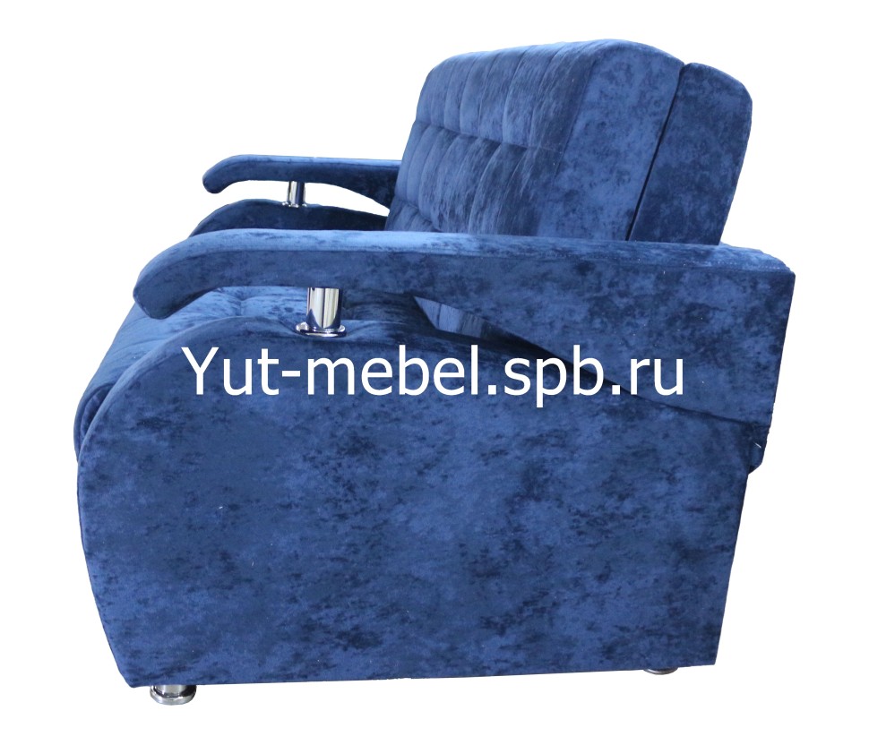 Диван-кровать  " Аккордеон-1 " 1600*1900  синий блисс