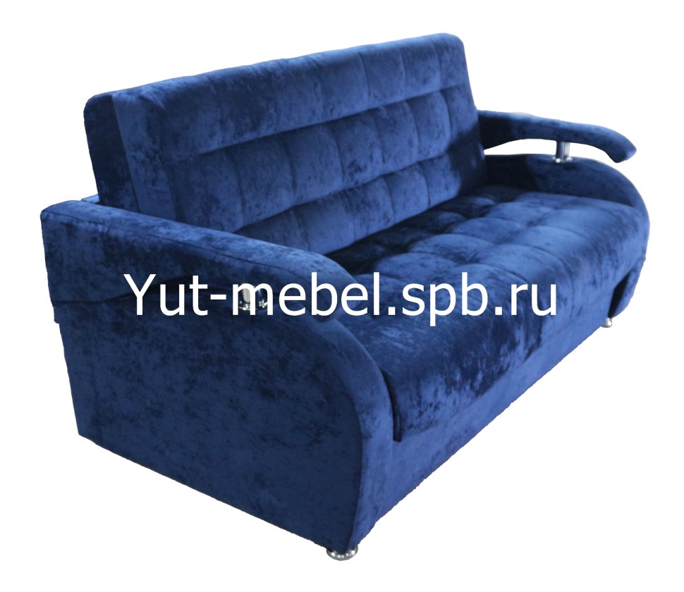 Диван-кровать  " Аккордеон-1 " 1600*1900  синий блисс