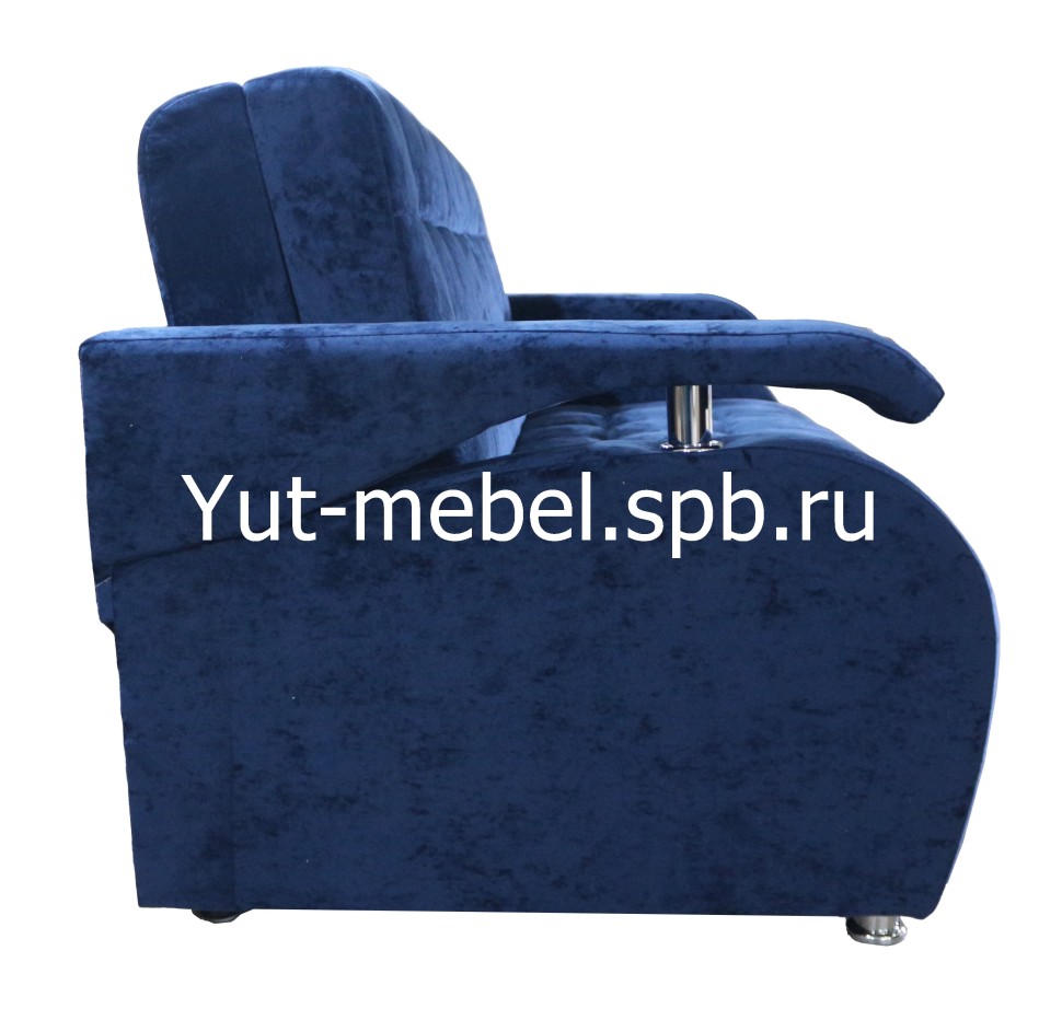 Диван-кровать  " Аккордеон-1 " 1600*1900  синий блисс