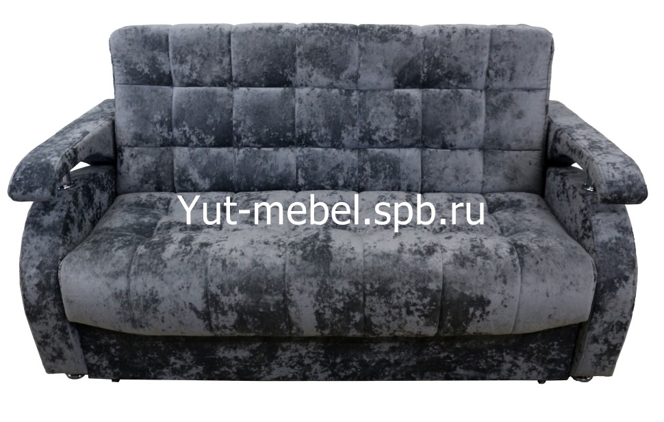 Диван-кровать  " Аккордеон-1 " 1200*1900 темно серый блисс