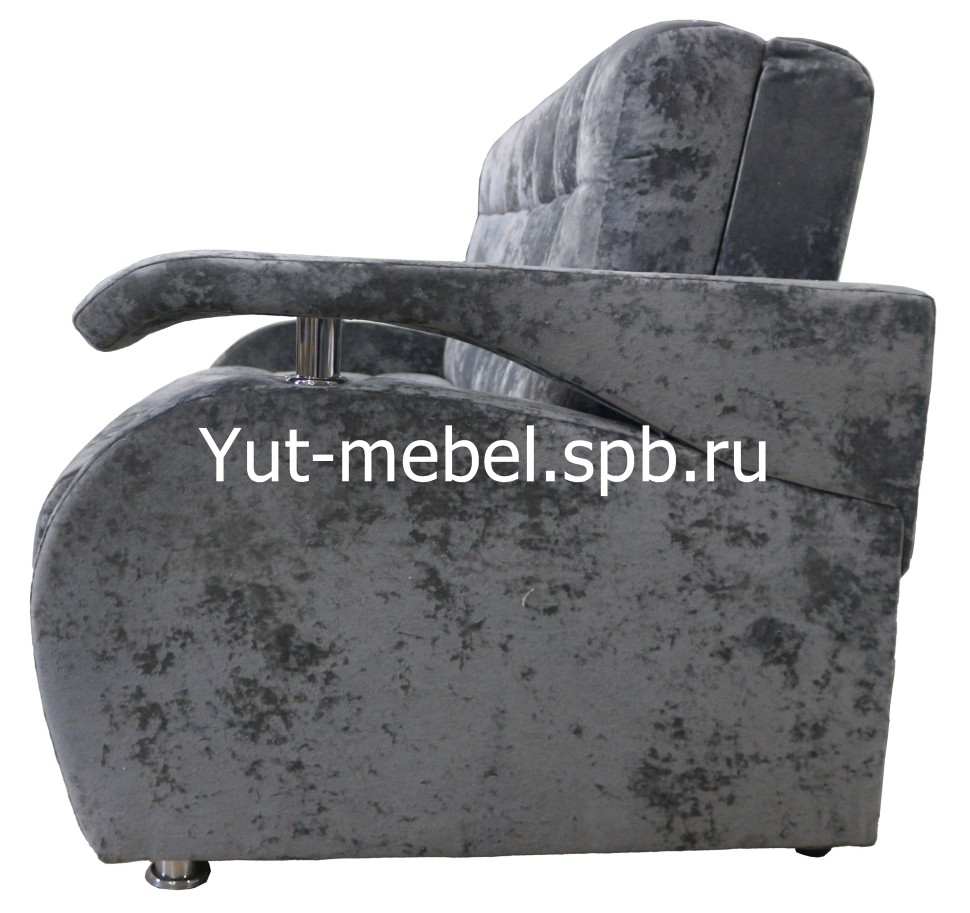 Диван-кровать  " Аккордеон-1 " 1200*1900 темно серый блисс