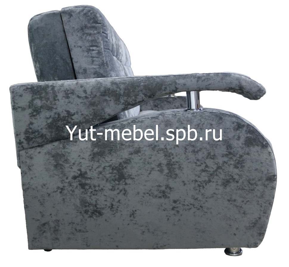 Диван-кровать  " Аккордеон-1 " 1200*1900 темно серый блисс