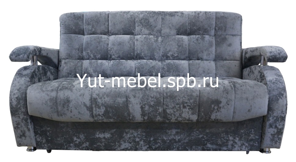 Диван-кровать  " Аккордеон-1 " 1200*1900 темно серый блисс