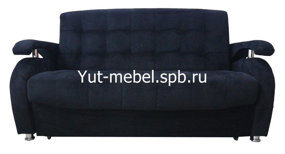 Диван " Аккордеон-1 " 1400*1900 черный форест