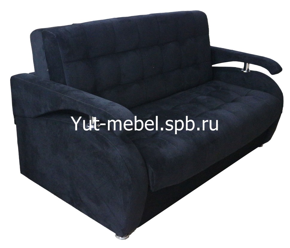 Диван " Аккордеон-1 " 1400*1900 черный форест