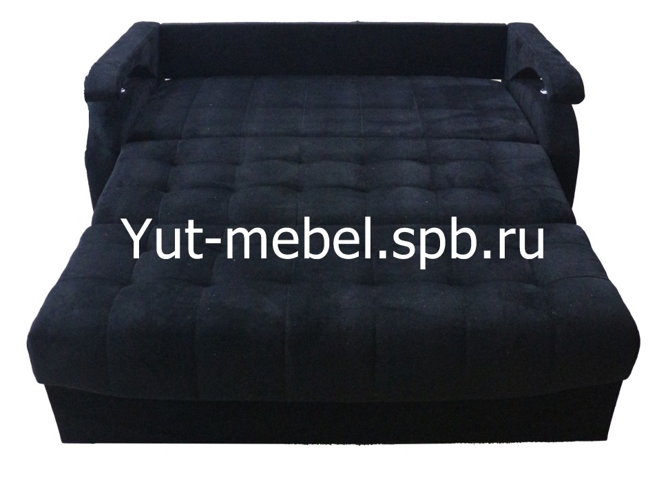 Диван " Аккордеон-1 " 1400*1900 черный форест
