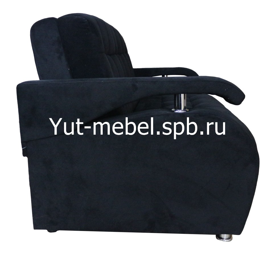 Диван " Аккордеон-1 " 1400*1900 черный форест