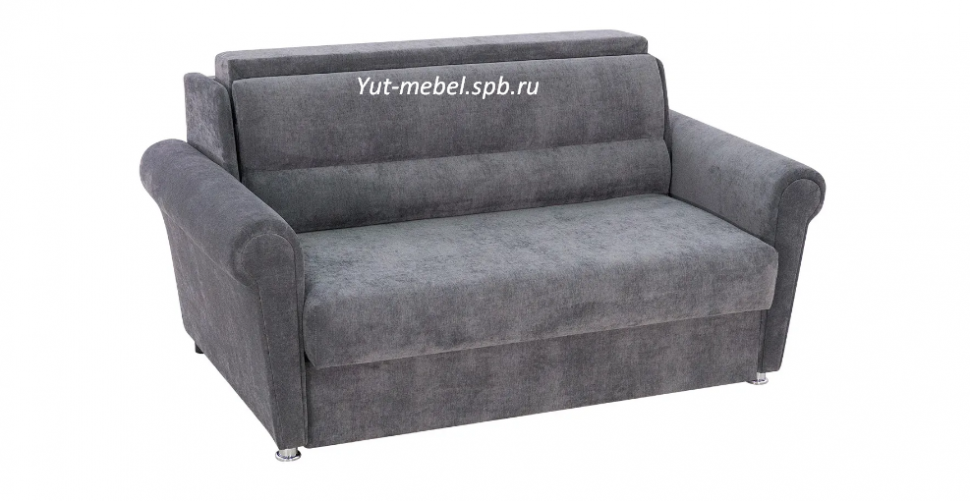 Диван выкатной " Флоренция " велюр серый