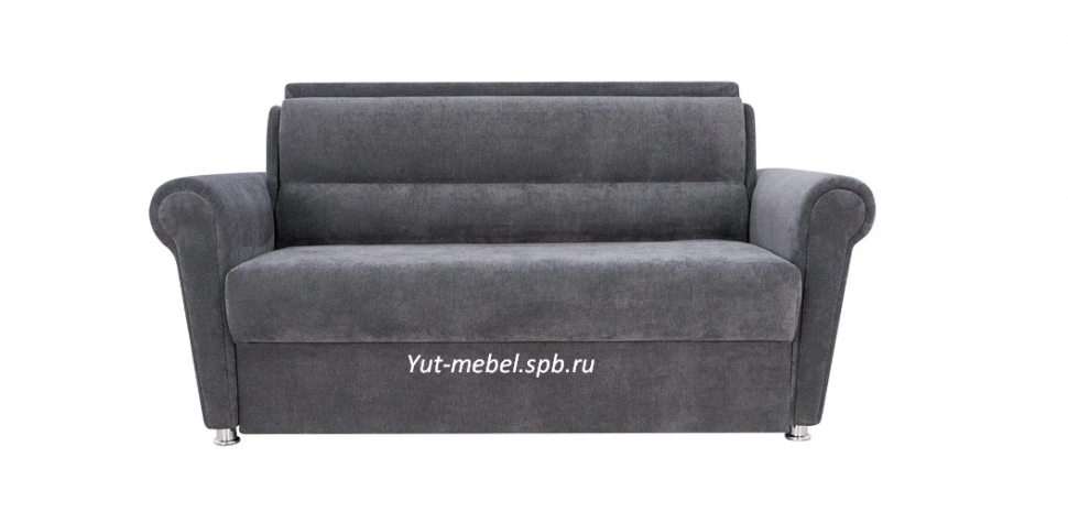 Диван выкатной " Флоренция " велюр серый