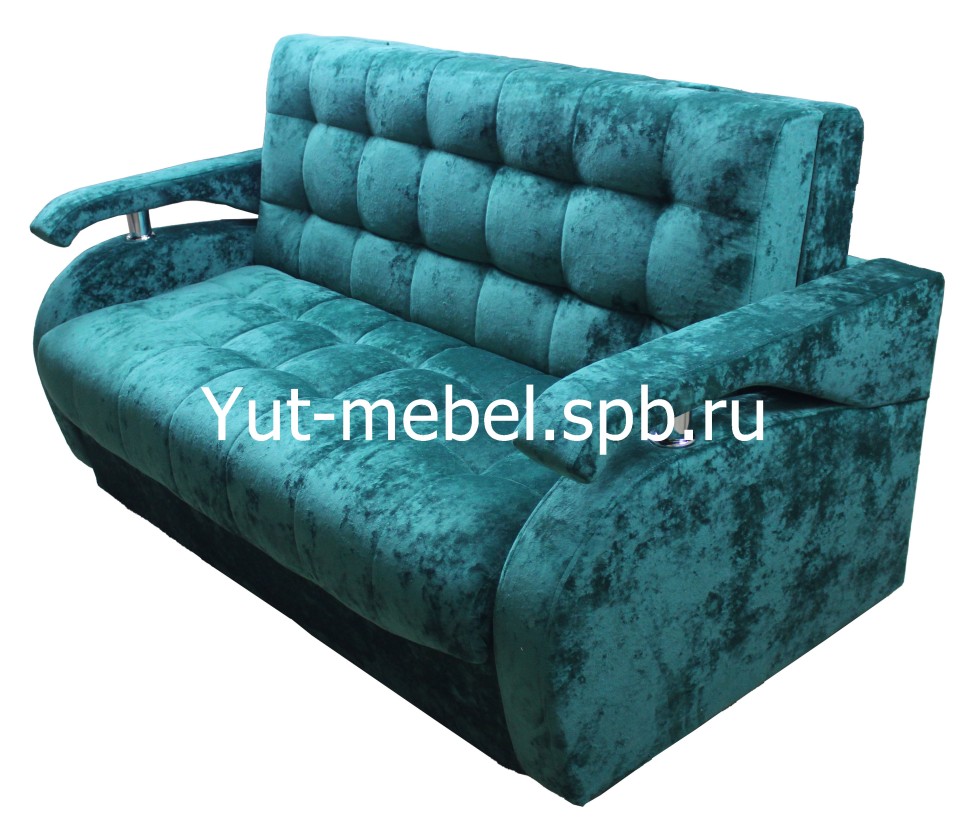 Диван-кровать " Аккордеон-1 " 1400*1900 зеленый блисс