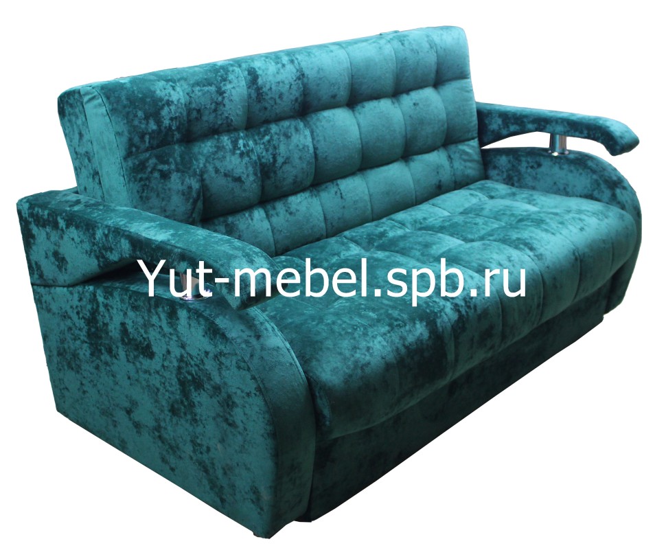 Диван-кровать " Аккордеон-1 " 1400*1900 зеленый блисс