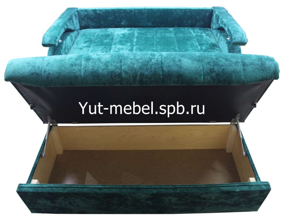 Диван-кровать " Аккордеон-1 " 1400*1900 зеленый блисс