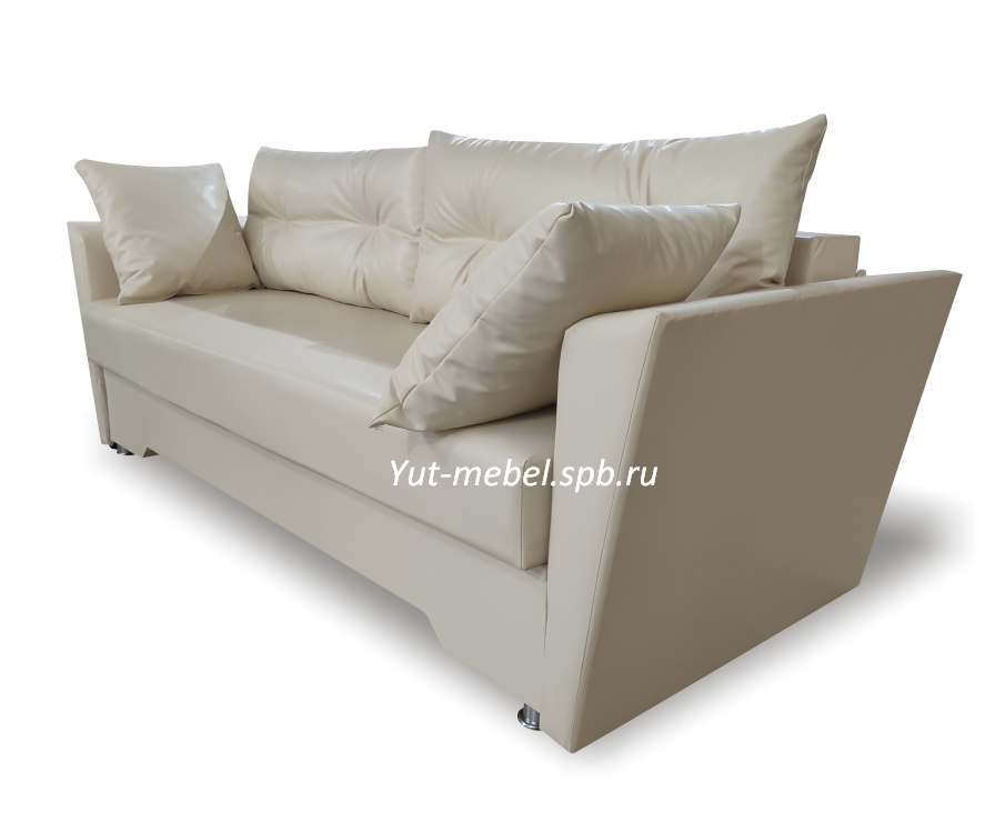 Еврософа  " Амстердам "  белая кожа