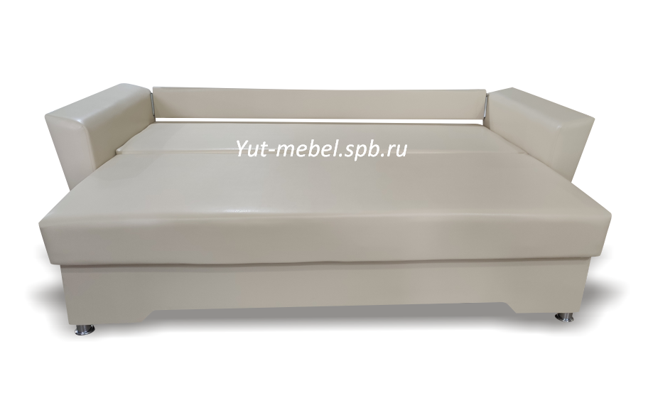 Еврософа  " Амстердам "  белая кожа