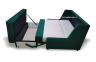 Выкатное кресло-кровать " Париж-2 "  1200*1900 велюр зеленый