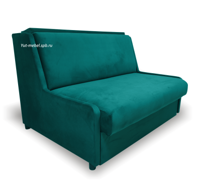 Выкатное кресло-кровать " Париж-2 "  1200*1900 велюр зеленый