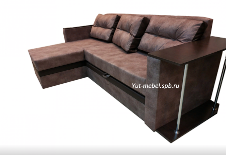 Угловой диван " Токио " коричневый