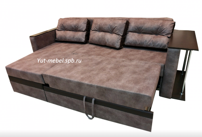 Угловой диван " Токио " коричневый